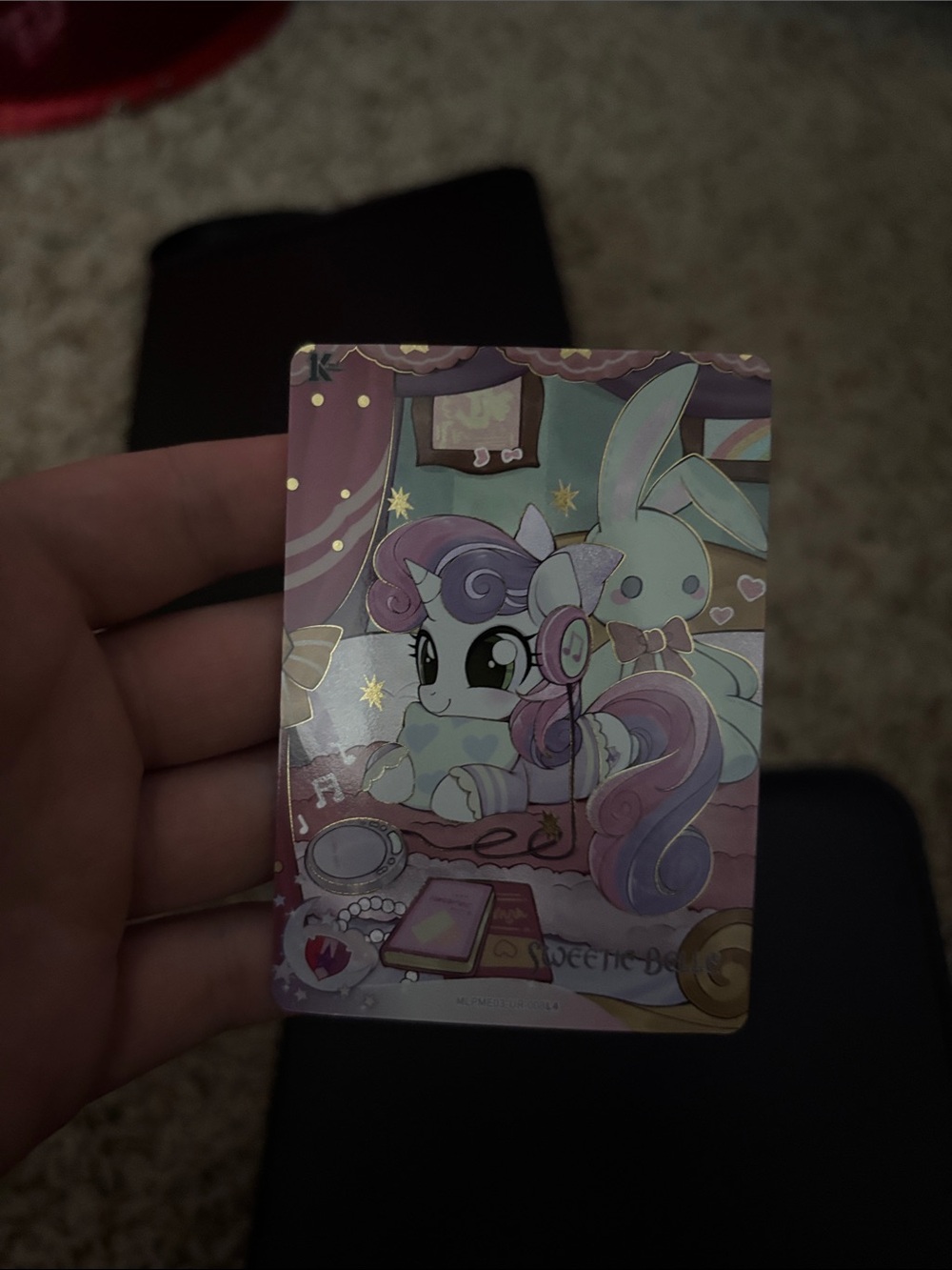 My Little Pony Sweetie Belle Card - Official kayou brand mlp card